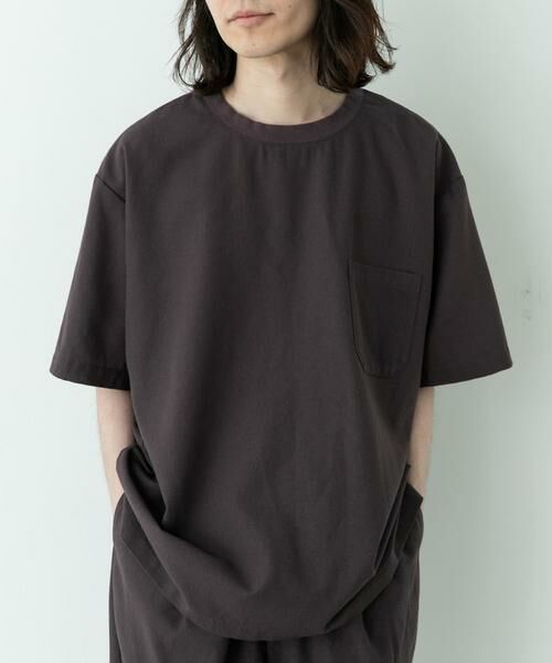 Sonny Label / サニーレーベル Tシャツ | 接触冷感リネン混ショートスリーブTシャツ | 詳細9