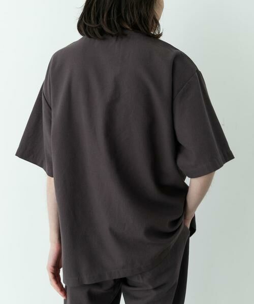 Sonny Label / サニーレーベル Tシャツ | 接触冷感リネン混ショートスリーブTシャツ | 詳細11