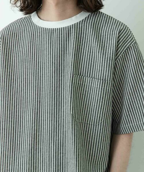 Sonny Label / サニーレーベル Tシャツ | 接触冷感リネン混ショートスリーブTシャツ | 詳細21
