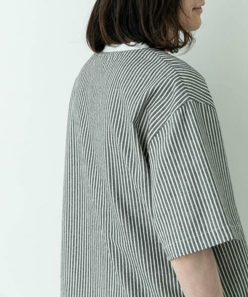 Sonny Label / サニーレーベル Tシャツ | 接触冷感リネン混ショートスリーブTシャツ | 詳細22