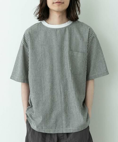 Sonny Label / サニーレーベル Tシャツ | 接触冷感リネン混ショートスリーブTシャツ | 詳細23