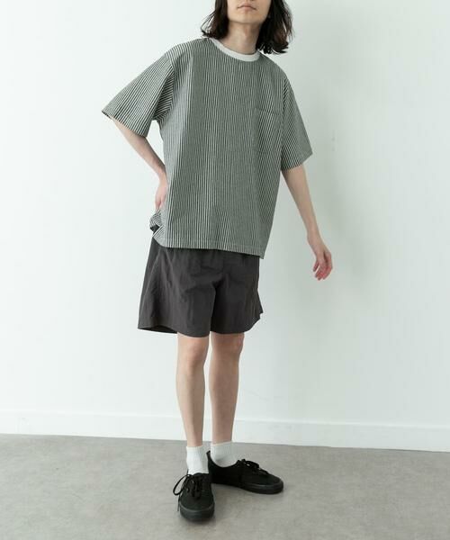 Sonny Label / サニーレーベル Tシャツ | 接触冷感リネン混ショートスリーブTシャツ | 詳細26