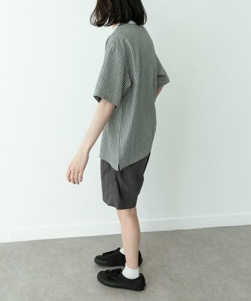 Sonny Label / サニーレーベル Tシャツ | 接触冷感リネン混ショートスリーブTシャツ | 詳細27