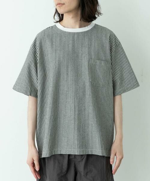 Sonny Label / サニーレーベル Tシャツ | 接触冷感リネン混ショートスリーブTシャツ | 詳細28