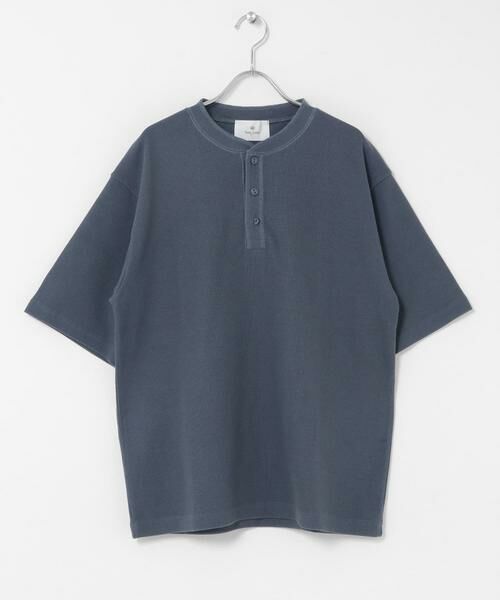 Sonny Label / サニーレーベル Tシャツ | ワッフルヘンリーネックTシャツ | 詳細14