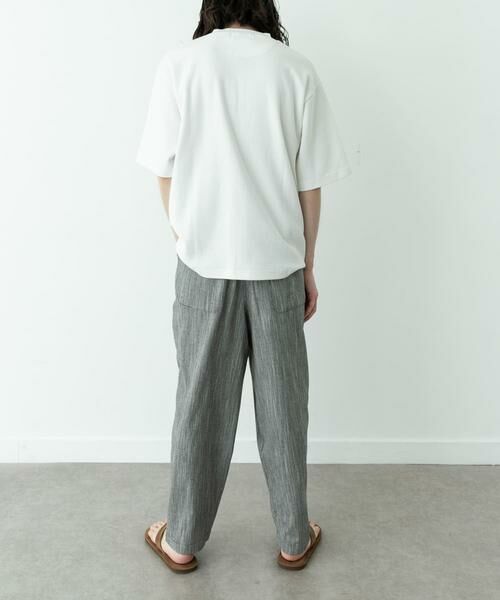 Sonny Label / サニーレーベル Tシャツ | ワッフルヘンリーネックTシャツ | 詳細20