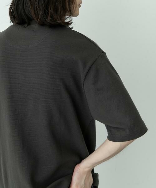 Sonny Label / サニーレーベル Tシャツ | ワッフルヘンリーネックTシャツ | 詳細29