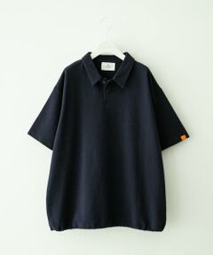 Sonny Label / サニーレーベル Tシャツ | カットシアサッカー襟付きプルオーバー