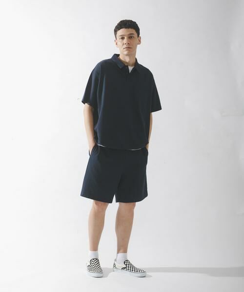 Sonny Label / サニーレーベル Tシャツ | カットシアサッカー襟付きプルオーバー | 詳細10