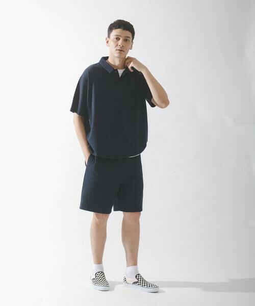 Sonny Label / サニーレーベル Tシャツ | カットシアサッカー襟付きプルオーバー | 詳細9
