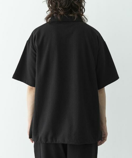 Sonny Label / サニーレーベル Tシャツ | カットシアサッカー襟付きプルオーバー | 詳細17