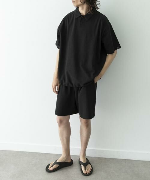 Sonny Label / サニーレーベル Tシャツ | カットシアサッカー襟付きプルオーバー | 詳細12