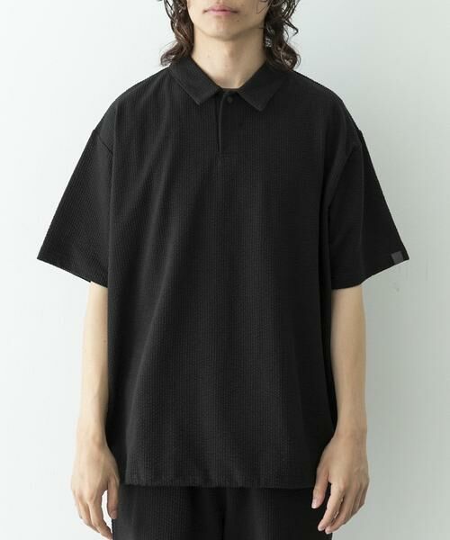 Sonny Label / サニーレーベル Tシャツ | カットシアサッカー襟付きプルオーバー | 詳細15