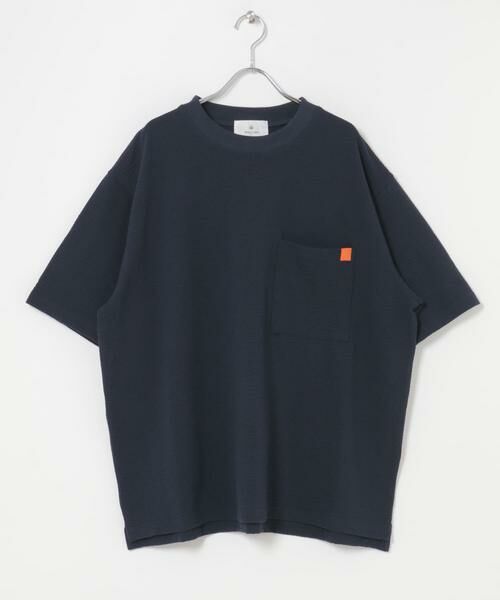 Sonny Label / サニーレーベル Tシャツ | カットシアサッカーショートスリーブTシャツ | 詳細1