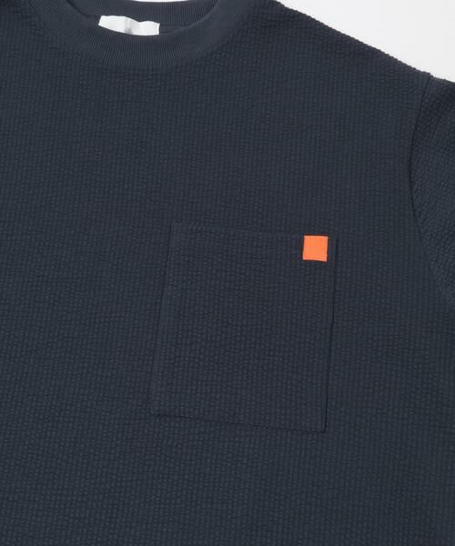 Sonny Label / サニーレーベル Tシャツ | カットシアサッカーショートスリーブTシャツ | 詳細2