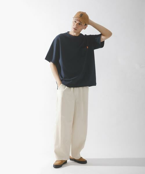 Sonny Label / サニーレーベル Tシャツ | カットシアサッカーショートスリーブTシャツ | 詳細5