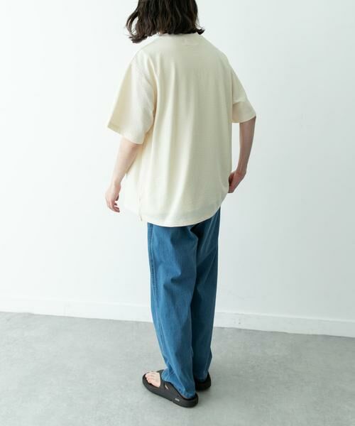 Sonny Label / サニーレーベル Tシャツ | カットシアサッカーショートスリーブTシャツ | 詳細25