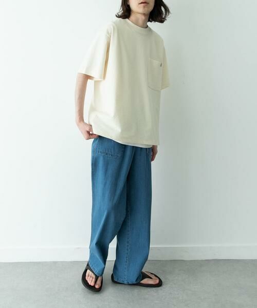 Sonny Label / サニーレーベル Tシャツ | カットシアサッカーショートスリーブTシャツ | 詳細26