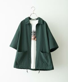 Sonny Label / サニーレーベル シャツ・ブラウス | シアサッカーショートスリーブコーチシャツ