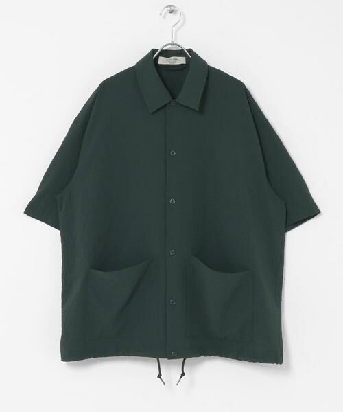 Sonny Label / サニーレーベル シャツ・ブラウス | シアサッカーショートスリーブコーチシャツ | 詳細11