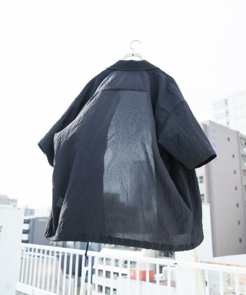 Sonny Label / サニーレーベル シャツ・ブラウス | シアサッカーショートスリーブコーチシャツ | 詳細5