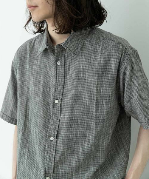 Sonny Label / サニーレーベル シャツ・ブラウス | ミニ千鳥格子コンパクトシャツ | 詳細22