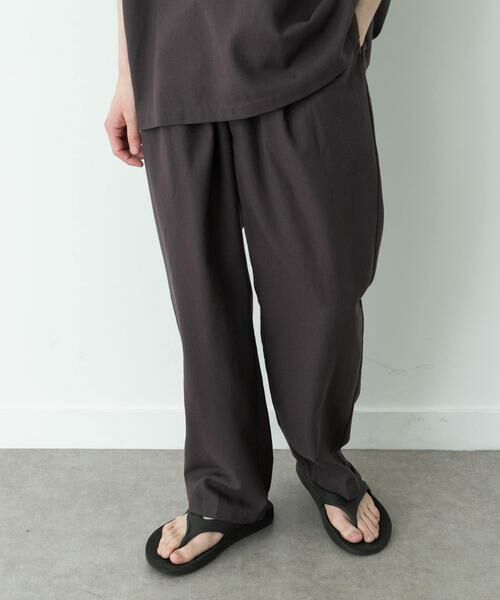 Sonny Label / サニーレーベル その他パンツ | 接触冷感リネン混テーパードパンツ | 詳細7