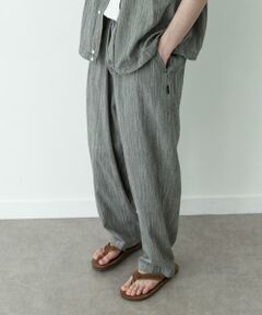 Sonny Label / サニーレーベル その他パンツ | ミニ千鳥格子イージーワイドパンツ
