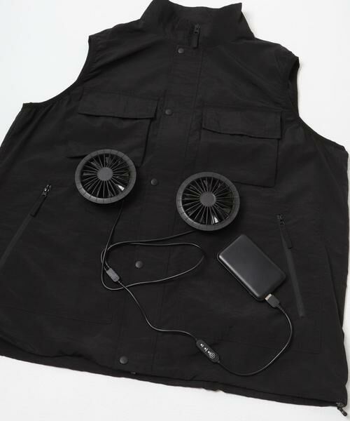 Sonny Label / サニーレーベル ベスト | COOLING FAN STAND VEST | 詳細3