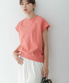 Sonny Label / サニーレーベル Tシャツ | ガーゼ裏毛フレンチスリーブスウェット