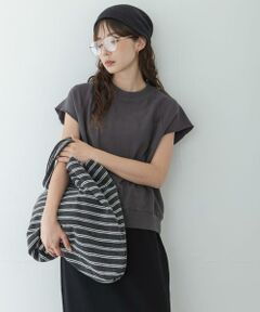 Sonny Label / サニーレーベル Tシャツ | ガーゼ裏毛フレンチスリーブスウェット