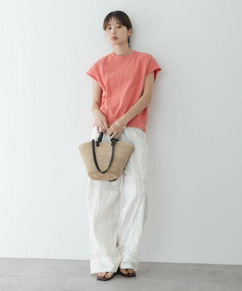 Sonny Label / サニーレーベル Tシャツ | ガーゼ裏毛フレンチスリーブスウェット | 詳細5