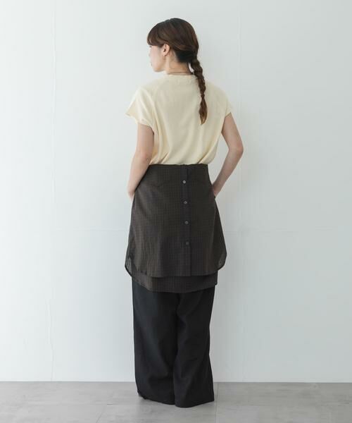Sonny Label / サニーレーベル Tシャツ | ガーゼ裏毛フレンチスリーブスウェット | 詳細18