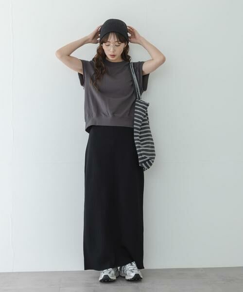 Sonny Label / サニーレーベル Tシャツ | ガーゼ裏毛フレンチスリーブスウェット | 詳細25