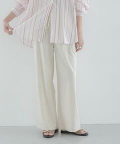 Sonny Label / サニーレーベル その他パンツ | ハイスペイージーセミワイドパンツ