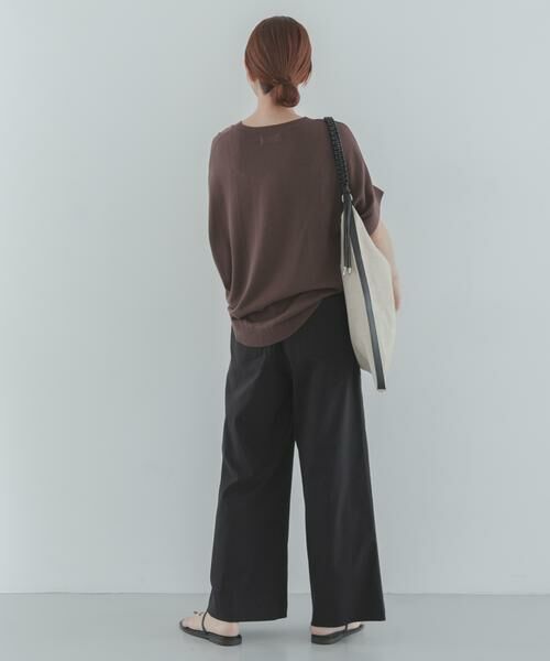 Sonny Label / サニーレーベル その他パンツ | ハイスペイージーセミワイドパンツ | 詳細21