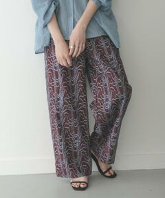 Sonny Label / サニーレーベル その他パンツ | ニュアンスプリントイージーパンツ