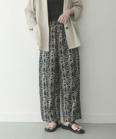 Sonny Label / サニーレーベル その他パンツ | ニュアンスプリントイージーパンツ