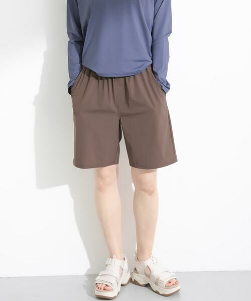 Sonny Label / サニーレーベル ショート・ハーフ・半端丈パンツ | SLAB　ラッシュショートパンツ（ブラウン）