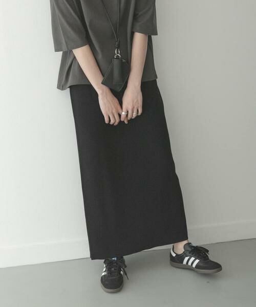 Sonny Label / サニーレーベル スカート | クールタッチIラインニットスカート | 詳細15