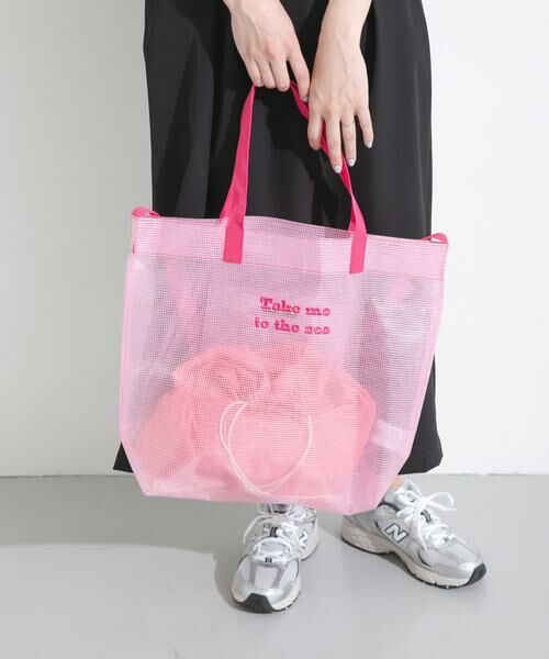 Sonny Label / サニーレーベル トートバッグ | ポーチ付ビッグプールバッグ | 詳細7