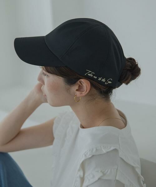 Sonny Label / サニーレーベル キャップ | TAKE ME TO THE SEA CAP（ブラック）
