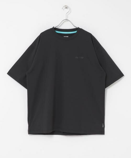 Sonny Label / サニーレーベル Tシャツ | REEF　1POINT LOGO RASH SHORT-SLEEVE T-SHIRTS（ブラック）