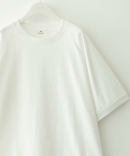 Sonny Label / サニーレーベル Tシャツ | ハイスペラグランショートスリーブTシャツ（オフホワイト）