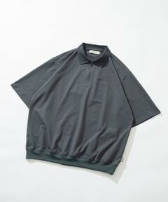Sonny Label / サニーレーベル シャツ・ブラウス | ドットメッシュハーフジッププルオーバー