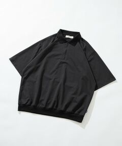 Sonny Label / サニーレーベル シャツ・ブラウス | ドットメッシュハーフジッププルオーバー