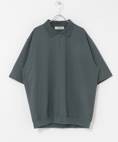 Sonny Label / サニーレーベル シャツ・ブラウス | ドットメッシュハーフジッププルオーバー | 詳細13