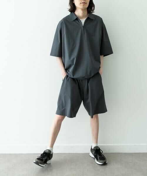 Sonny Label / サニーレーベル シャツ・ブラウス | ドットメッシュハーフジッププルオーバー | 詳細7