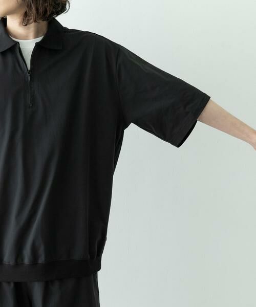 Sonny Label / サニーレーベル シャツ・ブラウス | ドットメッシュハーフジッププルオーバー | 詳細27