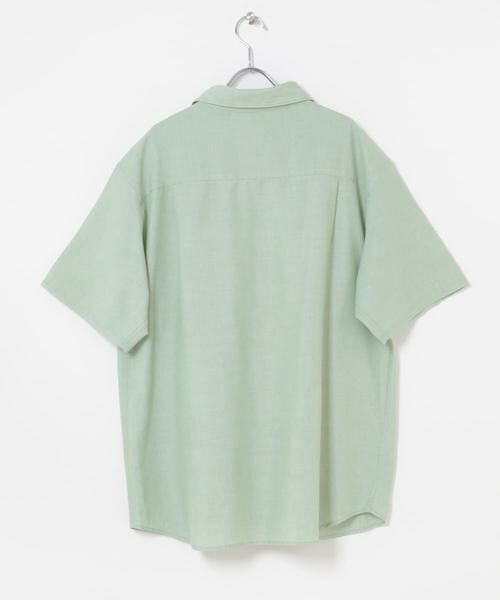 Sonny Label / サニーレーベル シャツ・ブラウス | 接触冷感リネン混ショートスリーブシャツ | 詳細3